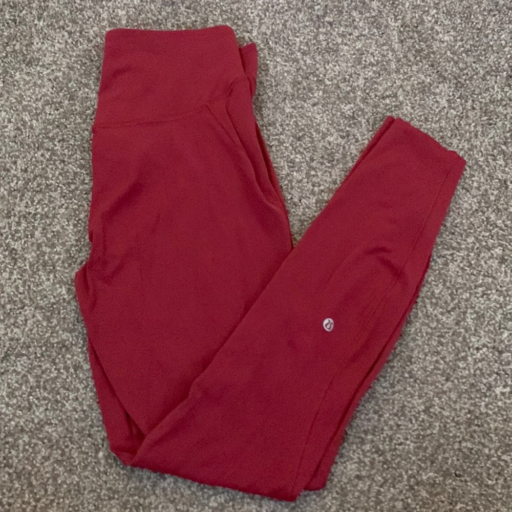 Mulled Wine Base Pace Lululemon Leggings